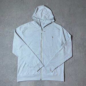 Vuori Hoodie Men's Large Coronado Gray Full Zip DreamKnit Ultra Soft V243